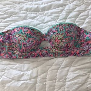 Shade and shore bandeau swim top